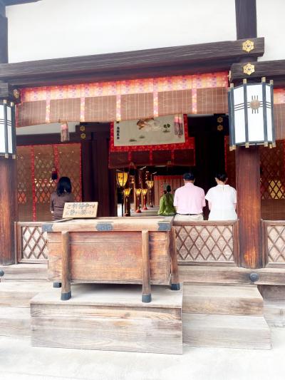 下賀茂神社は涼しかった