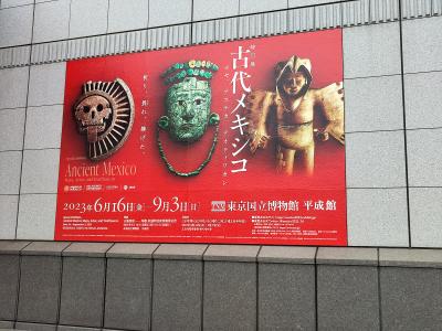 【古代メキシコ展示】大混雑！感想は・・・メキシコに行ってきた気分！土偶も見たよ。