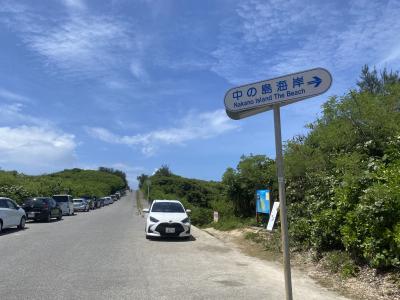 中の島海岸でシュノーケル