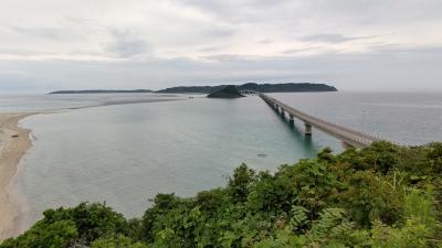 梅雨の合間に山口県北長門海岸国定公園の下関市の角島から萩市の沿岸部の絶景を探訪