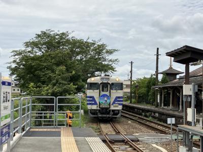 秋田から北条鉄道にやってきたキハ40に乗りに行く　パーミル会もあるよ