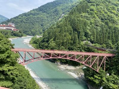 癒しを求めて夏の黒部峡谷へ♪ 暑かった！