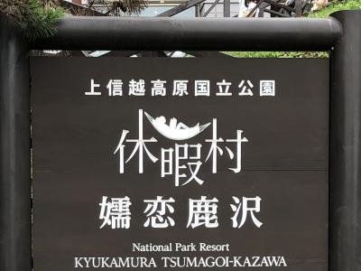 休暇村に泊まる嬬恋２泊３日　慣れない人達の手ぶらでキャンプ♪