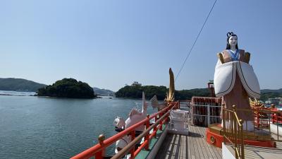 『まわりゃんせ』を利用して3泊4日の旅。最終日⑤鳥羽湾めぐりとイルカ島・猿田彦神社・名古屋城