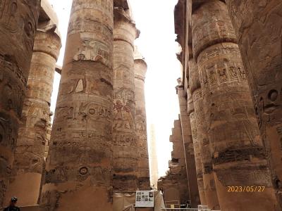 エジプト・ヨルダンエジプト周遊記（９）ルクソールの王家の谷、ハトシェプスト女王葬祭殿、カルナック神殿の見物