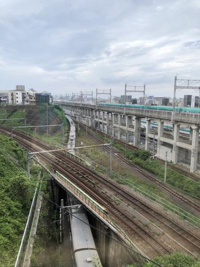 電車と新幹線を楽しめる街、田端にて！