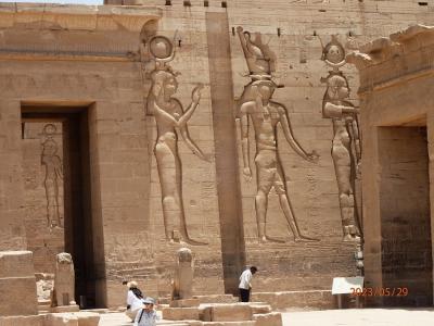 エジプト・ヨルダン周遊記（10）アスワンのアブシンベル神殿とイシク神殿