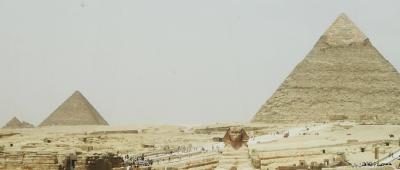 エジプト・ヨルダン周遊記（1２）地下鉄とバスでギザのピラミッドに行く。