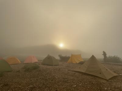 奥多摩探検隊、北アルプス最北端の旅！1日目《”五輪尾根の花畑と二年ぶりのテント泊”編》