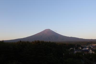 やっと実現した一時期国　河口湖