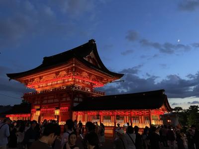 202307 真夏の京都へ　伏見稲荷宵宮祭と貴船川床