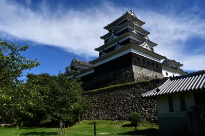 天守閣を再建した大洲城