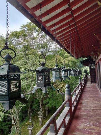 大化の改新のきっかけを作った中大兄皇子と中臣鎌足の談合の場、談山神社。