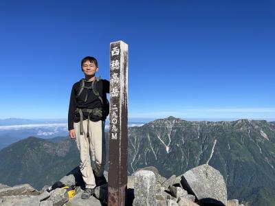 2023年 西穂高岳登山（上高地⇔西穂山荘⇔西穂高岳）