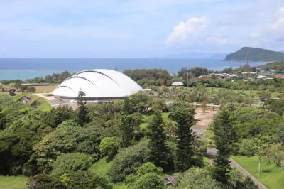 全国旅行支援で奄美の旅・・奄美パークの田村一村記念美術館と展望台、奄美の郷を訪ねます。