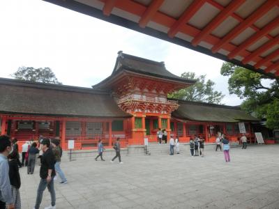 2023GW 九州15：八幡神社の総本宮である宇佐神宮、本殿は国宝。羽田は強風で着陸やり直し