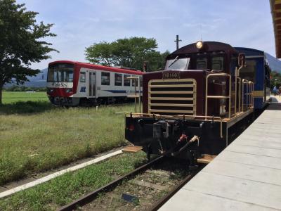 7年３ヶ月ぶりに全線開通した南阿蘇鉄道トロッコ列車に乗車してみます。