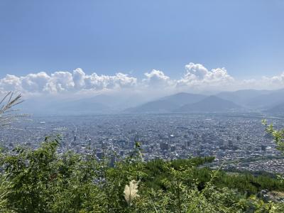 家から登山　長野駅から5キロ歩けば登れる旭山へ