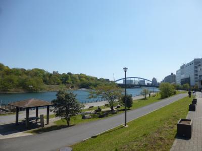 ぐるっと江東（2）レンタサイクルで旧中川・荒川ロックゲートへ