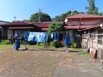 東京一暑かった３７℃越えの八王子で藍染体験