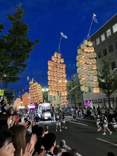 2023東北の夏祭りに参戦！①　秋田竿灯祭