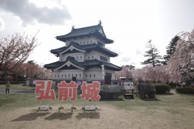 弘前城と桜のコラボを夢見て①