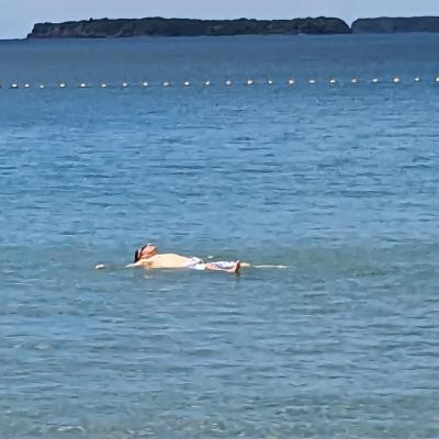 強烈猛暑の晴天続きに海水浴に行くもまさかの大荒れで泳がず早々帰る