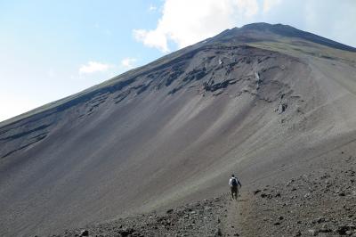 初めての富士山登山　登り：プリンスルート、下り：御殿場ルート　１日目