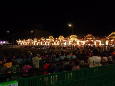 鹿角の夏祭り花輪ばやし