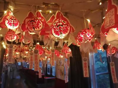 ’２３　青森・秋田夏祭り巡り２　弘前（金魚ねぷた列車に乗車）