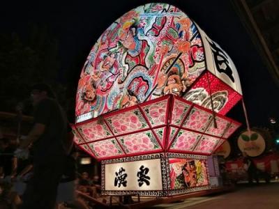 ’２３　青森・秋田夏祭り巡り５　黒石ねぷた祭り（初日）