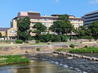 鴨川べりの宿の蝉しぐれ＆２日目の京都観光は元離宮二条城！