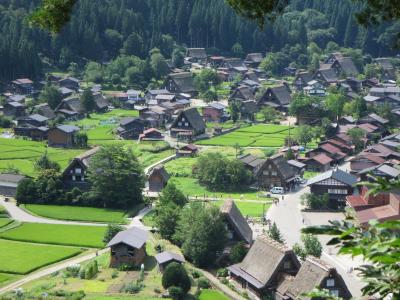 飛騨地方の観光と登山を楽しみました。