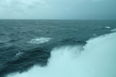 台風６号襲来の中　豊後水道をフェリーで渡った往復・別府温泉２泊３日ドライブ旅①2023.8.10