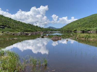 チセヌプリ、シャクナゲ岳登山　ニセコキャンプ③