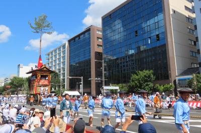 京都 祇園祭 橋弁慶山&amp;南観音山(Decorated Floats of Gion Festival,Kyoto,Japan)