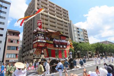 京都 祇園祭 鈴鹿山&amp;鷹山&amp;大船鉾(Decorated Floats of Gion Festival,Kyoto,Japan)
