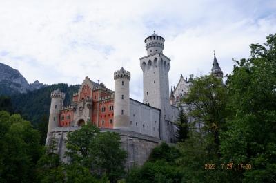 夫憧れのノイシュバンシュタインで出口で迷子になる(二日目)