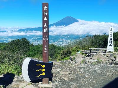 はこね金太郎ラインから金時山と龍宮殿本館へ