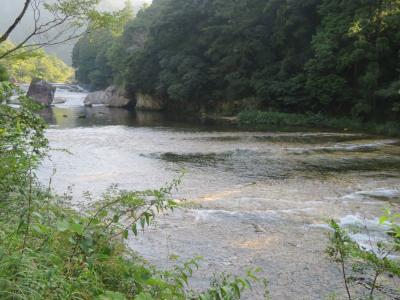 飯田線で鳶が舞う自然豊かな湯谷温泉へ