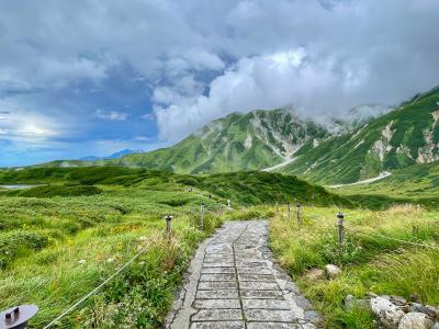 夏の信州アルペンルートツアー [1] 室堂・立山（みくりが池）散策