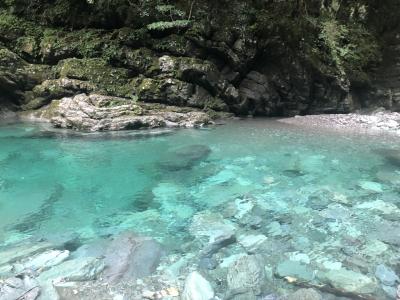 2023夏☆四国周遊6泊7日の旅(4日目 仁淀川周辺(にこ淵、安居渓谷、中津渓谷))