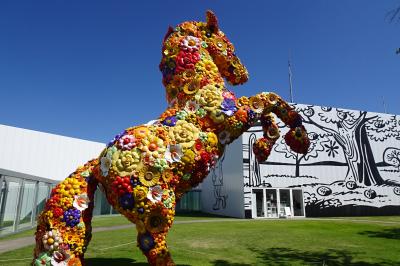 奥入瀬渓流から十和田現代美術館・バラ焼・旦那の東北温泉ドライブ旅に便乗2023夏７泊８日⑩５日目