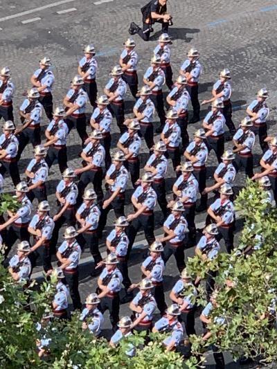 イギリス・フランス家族旅行 7月14日パリ革命祭を楽しむ! パリ3日目