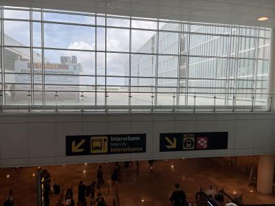 ２０２３年８月④　ワンワールド特典航空券で行く　ビジネスクラス満喫一人旅　BA406-320   グエル公園編