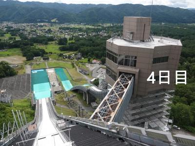 気ままな信州旅6日間（4日目）　びっくり白馬ジャンプ競技場～絶景を求めて八方尾根を八方池まで登る