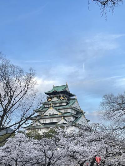 【47都道府県の旅】大阪城と桜と舞いあがれ！と