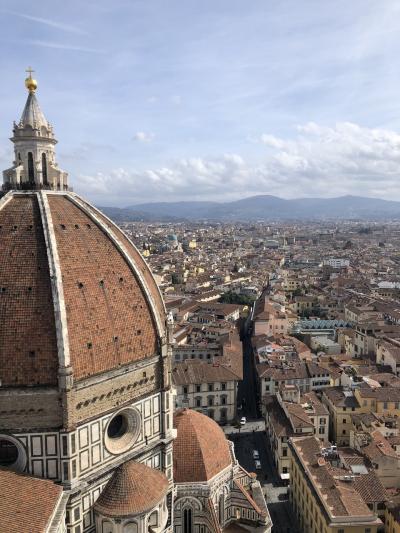 イタリア1人旅♪(´ε｀ )フィレンツェ1日目・絶景とダビデくんに出会う