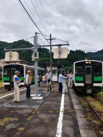 2023　9月　大人の休日倶楽部パスで行く　越後湯沢　弥彦　新潟　2泊一人旅　③　今日は新潟観光をやめて只見線