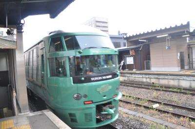 2023年8月九州鉄道旅行9（ゆふいんの森1号に乗って日田駅へ）